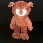 Slumberkins Copper Brown Alpaca Kin Plush 12  Stuffed Animal Doll