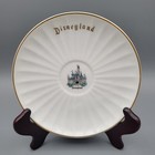 Vtg Disneyland Tinker Bell Souvenir Gold Trim Disney Tea Cup W saucer - Wdp