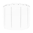 Pennzoni Drum Shield 6ft Acrylic Panels W  Deflectors   Plastic Hinges