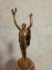 Vintage Brass Trophy  outstanding F f a  Boy  1957-58  arlington Supply  