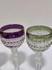 Set Of 4 Riekes-crisa Williamsburg Crystal Cordial Liqueur Glasses 1 5 Oz