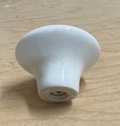 Kansas City Chiefs White Ceramic Kitchen Cabinet Dresser Knob Decor