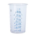 32oz  1000ml  Disposable Clear Graduated Plastic Mixing Cups For Paint