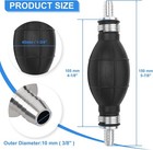 3 8  Boat Primer Bulb Marine For Outboard Motor Universal Fuel Line Hand Primer