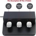 3-pedal Unit For Digital Pianos Soft  Sustain   Yamaha P121  P125  P515  Dgx-670