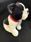French Bull Dog Puppy Fao Schwarz Plush 12  Stuffed Animal 2018 Tag Black White