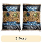 Walnut Aquarium Gravel 5 Lb Bag Natural Brown For Fish Tank Decor 2 Pack