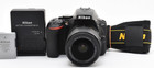       near Mint  Nikon D5600 Digital Slr Camera 18-55mm Lens W strap Charger Japan