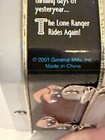 2001 Cheerios Lone Ranger Mini Tin Lunchbox 60th Anniversary General Mills
