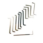 11pcs Lock Tension Wrench Set Turning Tool Replacement Locksmith Pick Repair Kit