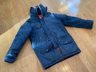 Vintage Sears Work Leisure Men s M l 70s 80s Blue Nylon Work Parka Jacket Coat