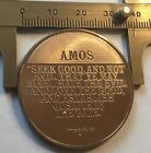 Medallic History Of The Jews Amos Coin Medal