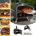 12 15 In Outdoor Pizza Oven Wood Fired Pizza Oven Portable Patio Ovens