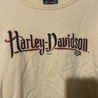 Vintage 90s Women   s Harley Davidson Motorcycles Biker Sweatshirt Size Large