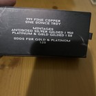 Silver Gilded 999 Copper Battle Axe