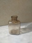 Antique Embossed Glass Bottle Weber Light Drying Oil From Philadelphia