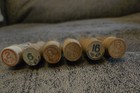 Lot Of 6 Vintage Boye Wood Needle Cases   15 Mixed Sewing Machine Needles 