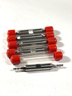 1 8  4 Flute End Mill Double End 3 8  Shank Cobalt 5pc Set