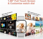 Bluetooth Smart Watch W camera Waterproof Phone Mate For Android Samsung Iphone