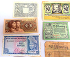 Mixed Lot 10 Different World Paper Money Banknotes Currency Foreign Cir   Uncirc