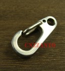 10pcs 1   26mm stainless Steel Carabiner Spring Snap Hook Clip Paragliding
