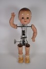 1950 s Super Creep Mechanical Walking Baby Doll Scare Your Friends   x6