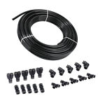 Nylon Air Line Dot Od 3 8  33ft 50ft 100ft 200ft Or Push To Connect Fitting 5pcs
