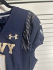 2022 Navy Midshipmen Game Used Issued Worn Under Armour Football Jersey