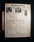 Lou Gehrig Consecutive Baseball Games Streak Ends New York Yankees1939 Newspaper