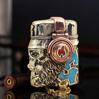 Jacket Hip Hop Sages Head Zippo Lighter With Special Zippo Box