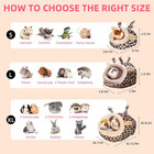 Guinea Pig Rat Bed And Hideout For Ferret Hedgehog Sleep And Hide  Hamster Small