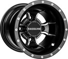 Raceline A77 Mamba 10  Front And 9  Rear Wheels Rims 4 115 Yfz450 Raptor Banshee