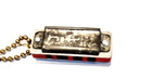 Vintage Novelty Keychains  Lot Of 3   Atom Harmonica  Seagrams 7   Toilet Bowl
