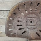 Antique Cast Iron Tractor Seat Rustic Farmhouse Garden Chair Barn Farm Decor 