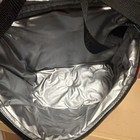 Coca-cola Soft Insulated Cooler Lunch Bag Black red Zip Top Carry Strap