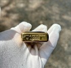 Jerusalem Cross Brass Zippo Armor Case   Titanium Color Shield Engraving  