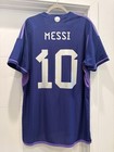 Lionel Messi Adidas 2022 Argentina National Team Player Match Jersey Xl