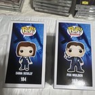 Original 2014 Vaulted X-files Funko Pop Set - Mulder 183   Scully 184 Mint