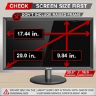 20 Inch Privacy Screen Filter For Widescreen 16 9 Monitor   Anti-glare Protector