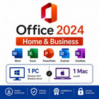 Microsoft Office 2024 Home For 1 Pc mac  Lifetime License