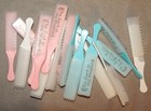 Vintage Baby  Child Comb And Brush Set W   the Lord Is My Shepherd   6 3 4   New