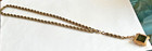 Antique Victorian Gold Filled Reversible Carnelian   Onyx Watch Fob Necklace