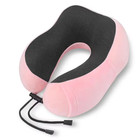 Memory Foam U Shaped Travel Pillow Neck Support Head Rest Car Plane Soft Cushion