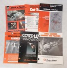 Lot Of Vintage 1970 s Power Tool Catalogs  Skil  Black   Decker  Target  Omark  