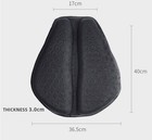 3d Motorbike Gel Pad Motorcycle Seat Cushion Antislip Waterproof For Long Rides   
