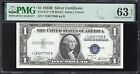 1935-b  1 Silver Certificate Star Replacement Note Pmg 63 Epq Fr 1611  07700