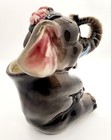 Vintage Elephant Trunk Up Planter - Made In Japan  