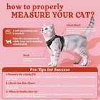 Escape Proof Soft Adjustable Cat Harness And Leash Set For Walking Easy Control