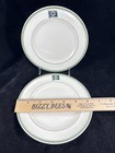 Pair Of 6     Plates - Texaco Oil Marine - Mayer China 452 - Beaver Falls  Pa