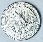 1943-p Washington 25c   90  Silver   Uncirculated   Lite Luster   Nice   W02